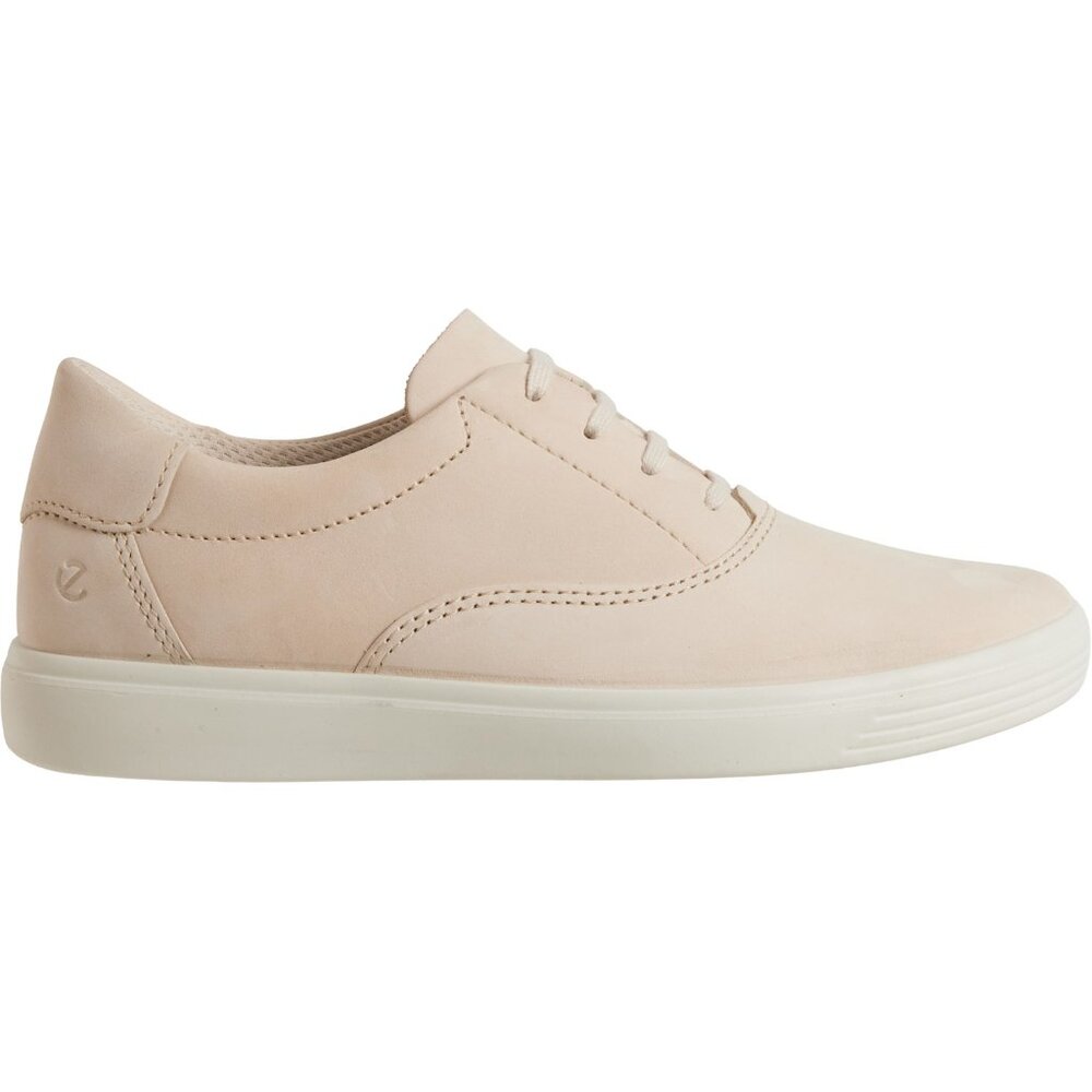 NEW ECCO Soft Classic Sneakers - Leather  in Limestone For Women 726 5s3